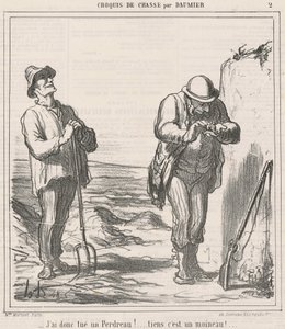 Tak jsem zabil koroptev! od Honoré Daumier