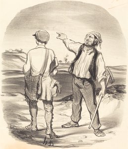 Viděl jsem zajíce... před osmi dny! od Honoré Daumier