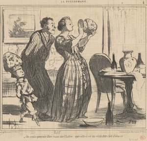 Myslím, že můžu říct, aniž bych si lichotil... od Honoré Daumier