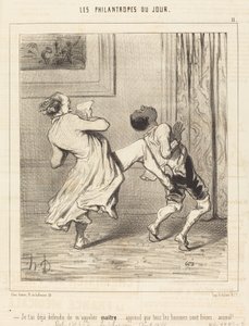 Už jsem ti zakázal říkat mi mistře... od Honoré Daumier