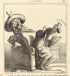 Prosím, vraťte se do své schránky... od Honoré Daumier