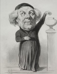 Jean-Jacques Fayet, biskup z Orleansu od Honoré Daumier