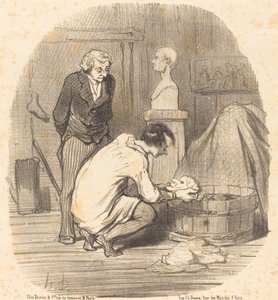 Umělec – to je ono!... od Honoré Daumier