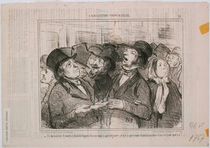 Univerzální výstava: pan Courbet vytváří...Vulgární postavy od Honoré Daumier
