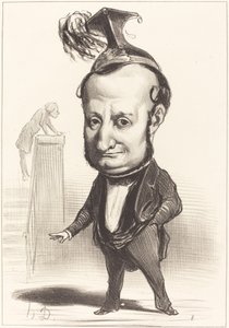 L. F. Raymond Wolowski od Honoré Daumier