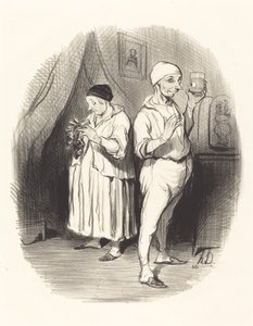 Oko mistra od Honoré Daumier