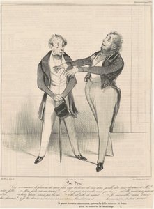Tečka... znáš štěstí... od Honoré Daumier