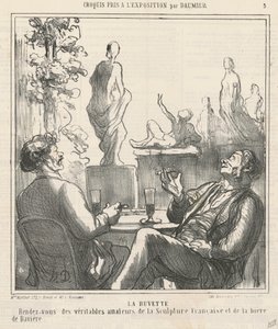 Bar od Honoré Daumier