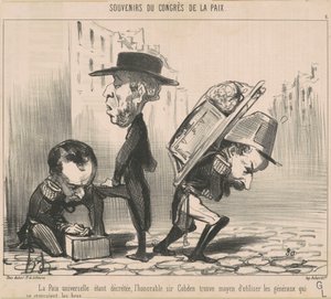 Vyhlášen všeobecný mír... od Honoré Daumier