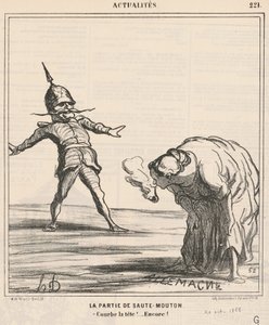 Část přeskok od Honoré Daumier