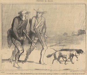 Takhle prší už... od Honoré Daumier