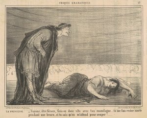 Princezna od Honoré Daumier