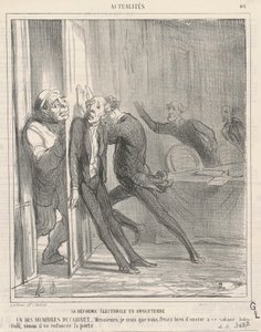 volební reforma v Anglii od Honoré Daumier