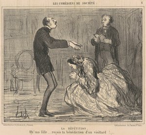 Opakování od Honoré Daumier