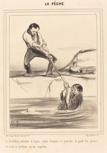 Barbillon zahrnuje... od Honoré Daumier