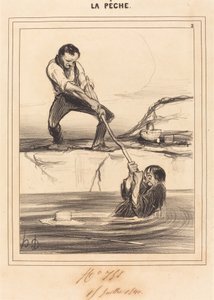 Barbillon zahrnuje... od Honoré Daumier