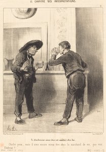 Charbonnier je rád (je mistrem)... od Honoré Daumier