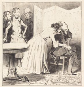 Chevalier des Adrets je milovník... od Honoré Daumier