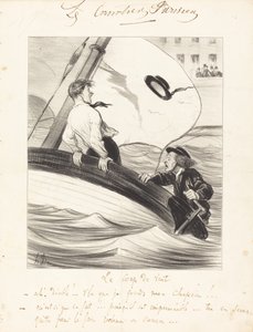 Závan větru od Honoré Daumier