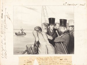 Poslední z Telemacha od Honoré Daumier
