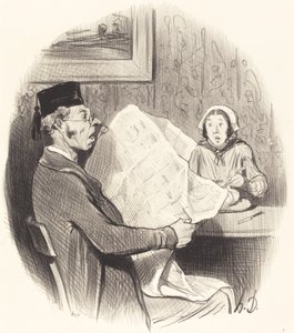Stále více monster Formát od Honoré Daumier