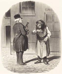 Nový rok od Honoré Daumier