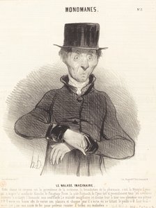Imaginární nemocný od Honoré Daumier