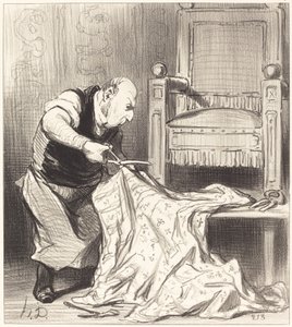 Čalouník New Crown... od Honoré Daumier