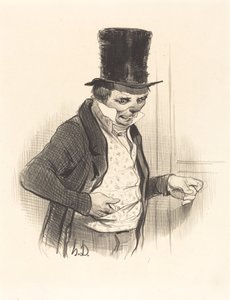 Porter na turné... od Honoré Daumier