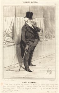 Prefekt říše od Honoré Daumier