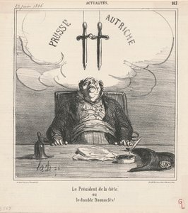 Předseda sněmu od Honoré Daumier