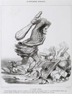 Divoké Bineau od Honoré Daumier