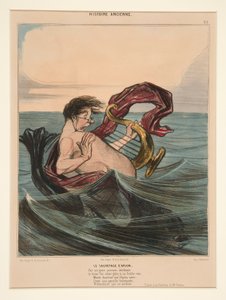 Záchrana D od Honoré Daumier