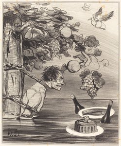 Muka Tantalova od Honoré Daumier