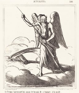 Čas také cítí potřebu vybavit se módou od Honoré Daumier
