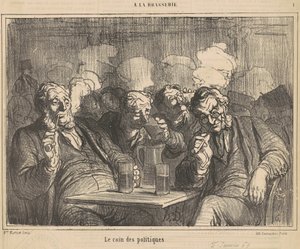 Politický koutek od Honoré Daumier