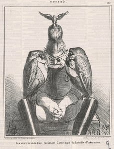 Dva velkovévodové říkají ...Inkermannovi od Honoré Daumier