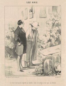 Manžel chce, abychom se podívali na jeho plenku... od Honoré Daumier