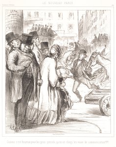 Nová Paříž od Honoré Daumier