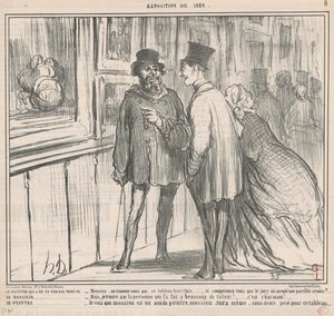 Malíř, který měl obraz, odmítl... od Honoré Daumier
