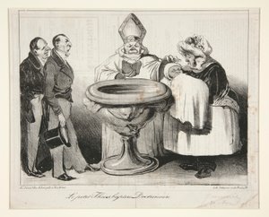 Malý Thiers, pokřtěný? Doctrinaire (Young Thiers od Honoré Daumier