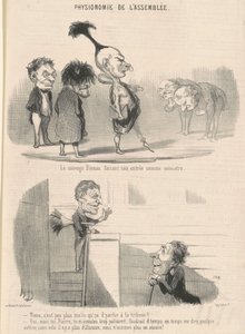 Divoké bineau vchází od Honoré Daumier