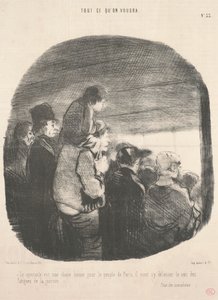 Ta podívaná je dobrá věc pro obyvatele Paříže... od Honoré Daumier