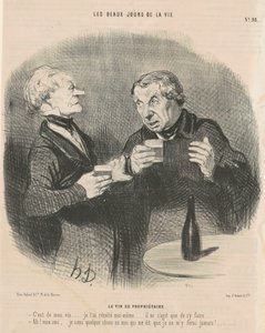 Víno majitele od Honoré Daumier