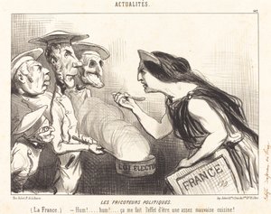 Političtí frikotéři od Honoré Daumier