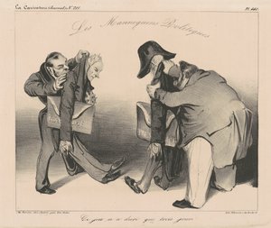 Politické modely od Honoré Daumier