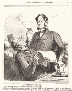 Zásady kávy od Honoré Daumier