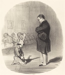 Následky povstání od Honoré Daumier