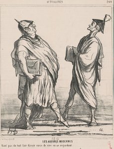 Moderní předzvěsti... od Honoré Daumier