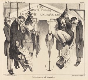 Pocty Pantheonu od Honoré Daumier